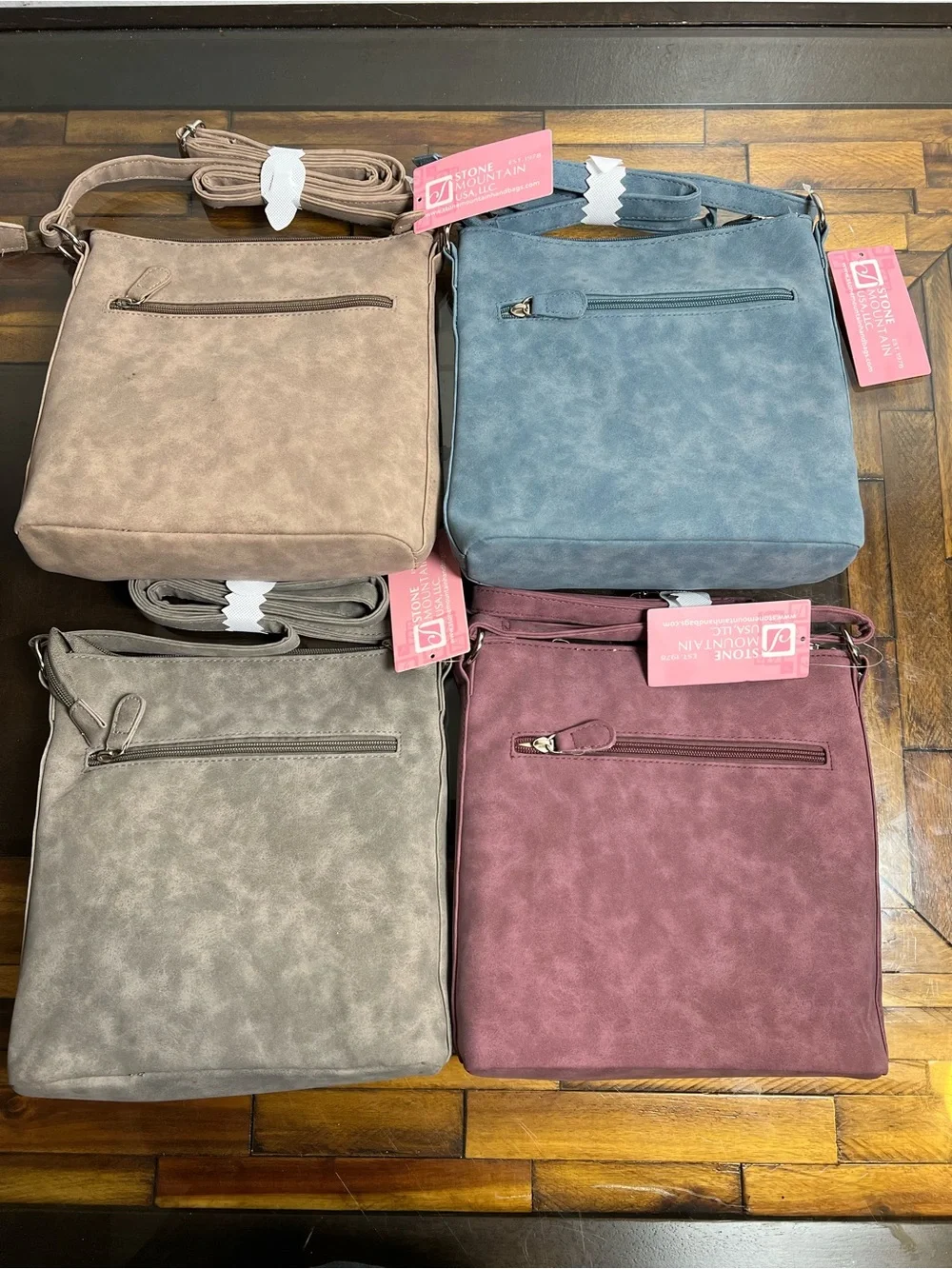 Stone Mountain USA 4-Handbags Bundle | New With Tags | Save Big $266 MSRP - Picture 2 of 16